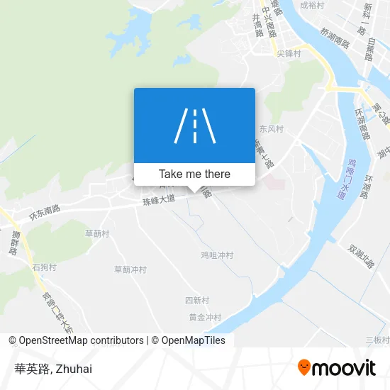 華英路 map