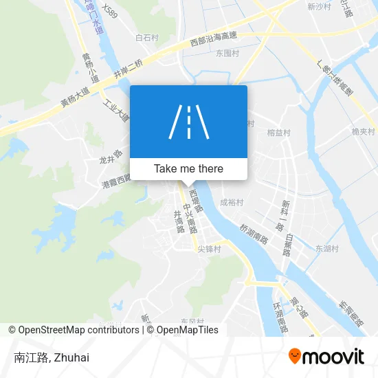 南江路 map