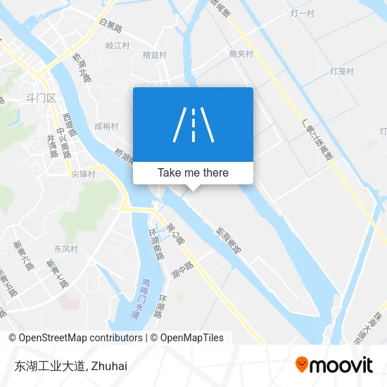 东湖工业大道 map