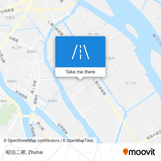 昭信二桥 map