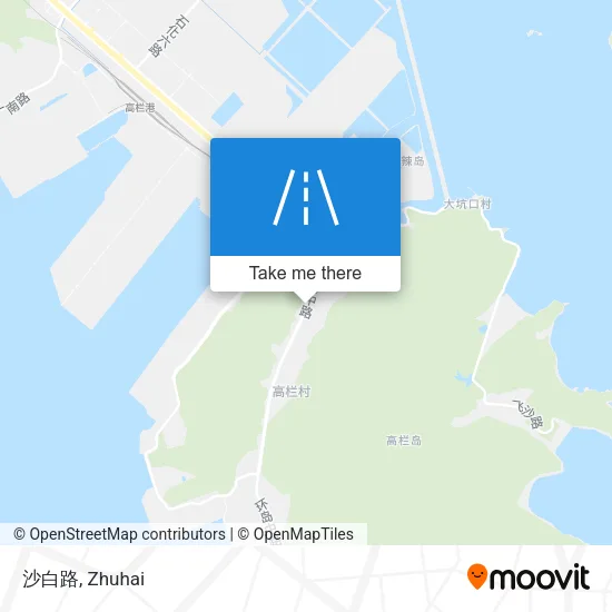 沙白路 map