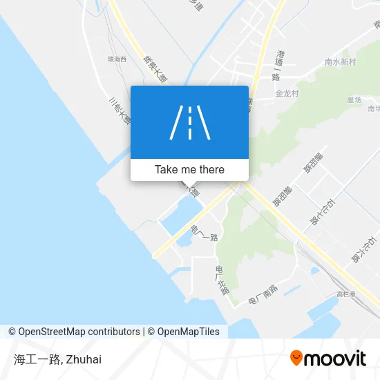 海工一路 map