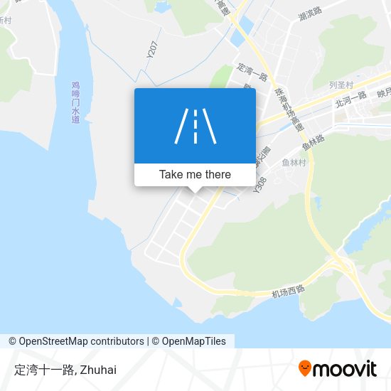 定湾十一路 map