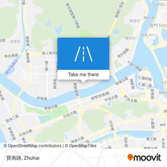 寶南路 map