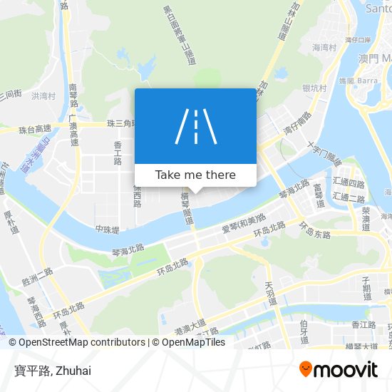 寶平路 map