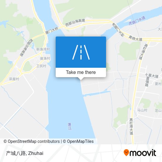 产城八路 map