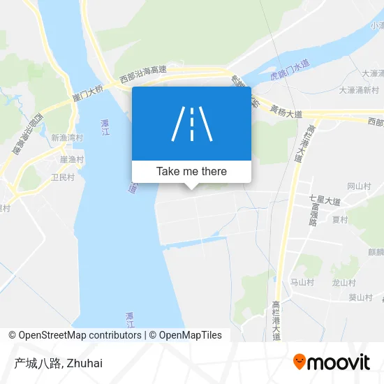 产城八路 map