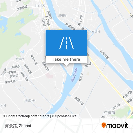 河景路 map