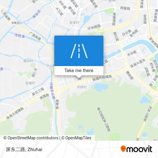 屏东二路 map