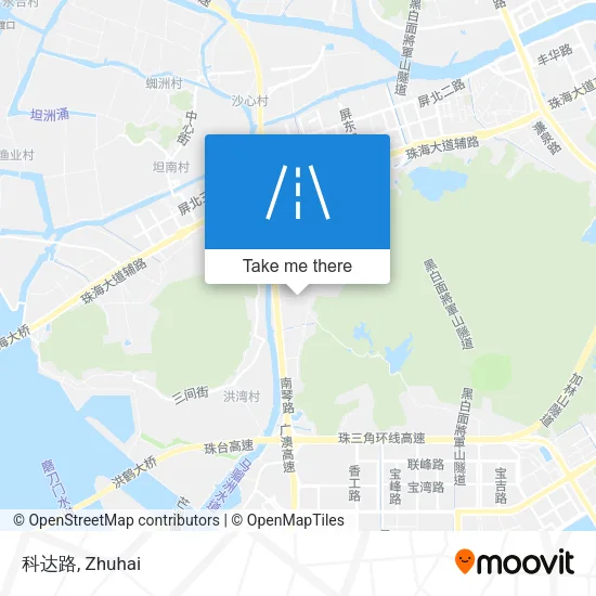 科达路 map