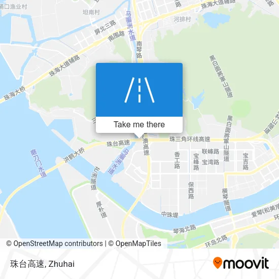 珠台高速 map