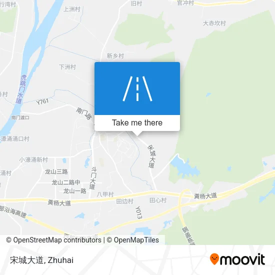 宋城大道 map