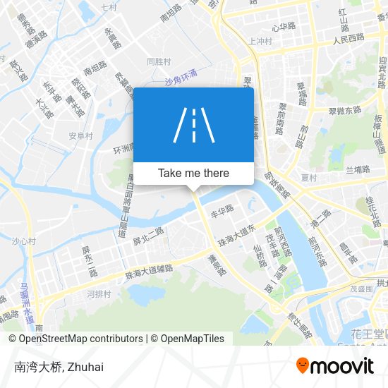 南湾大桥 map