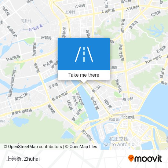 上善街 map