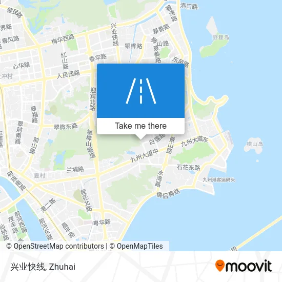 兴业快线 map