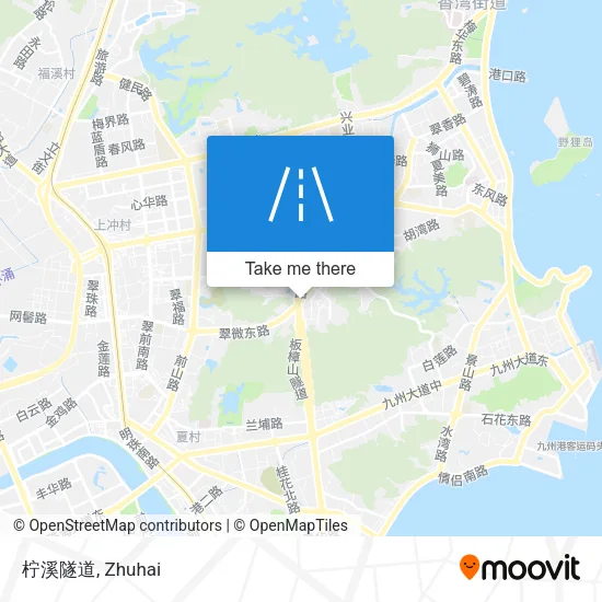 柠溪隧道 map