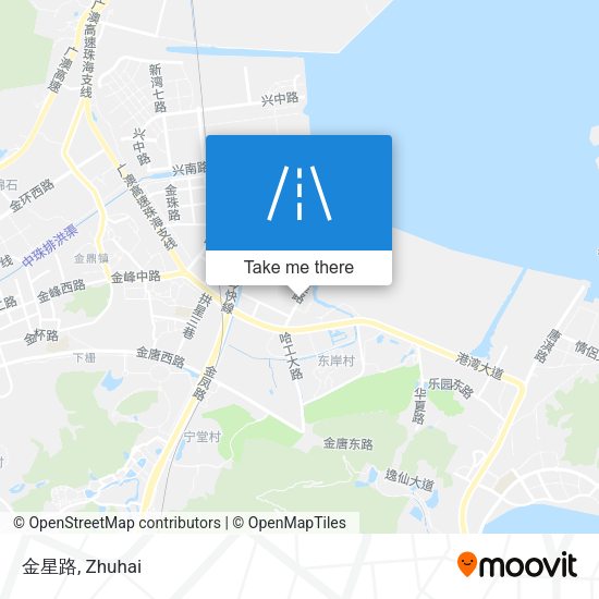 金星路 map