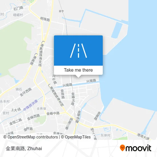 金業南路 map