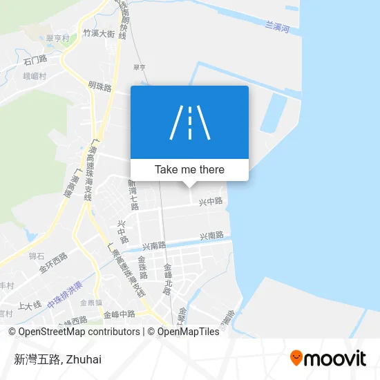 新灣五路 map