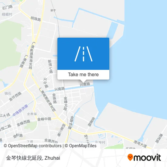 金琴快線北延段 map