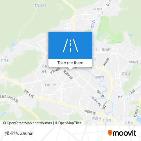 振业路 map