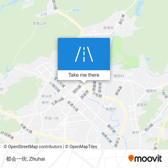 都会一街 map
