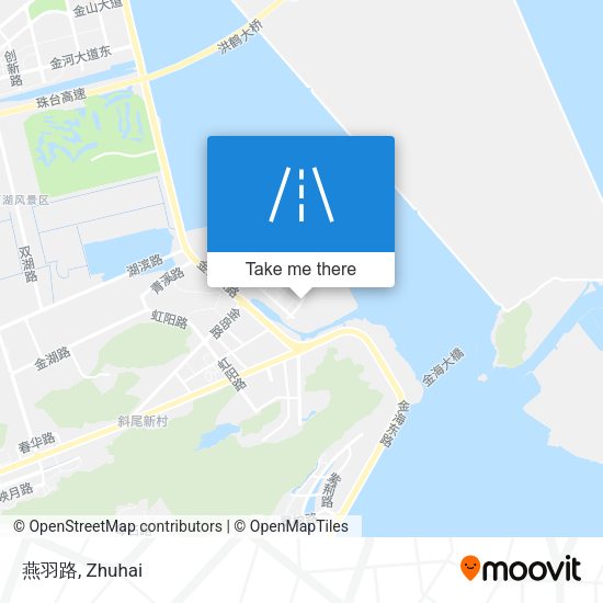 燕羽路 map