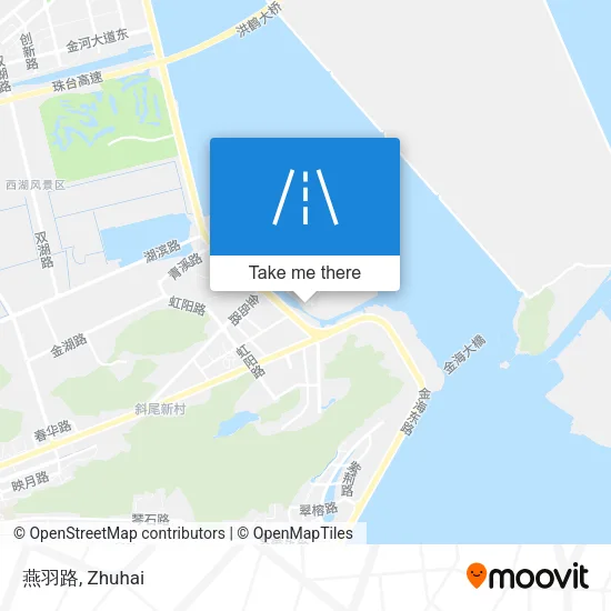 燕羽路 map