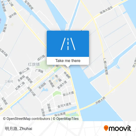 明月路 map