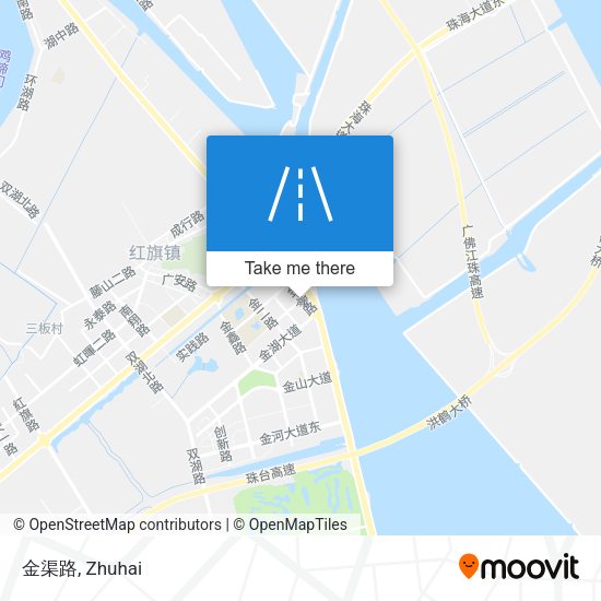 金渠路 map