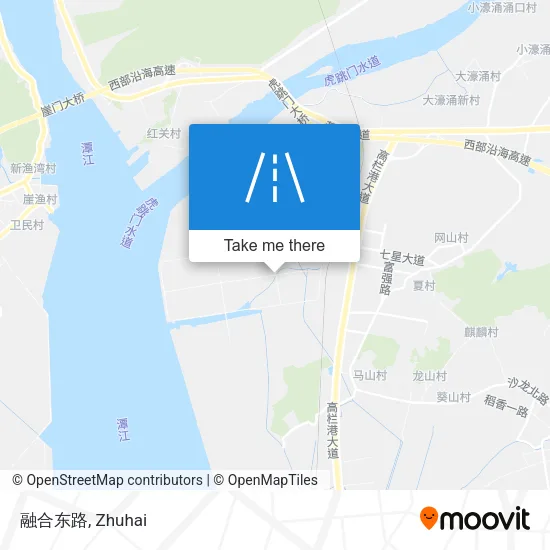 融合东路 map