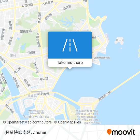 興業快線南延 map