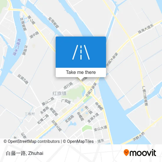 白藤一路 map