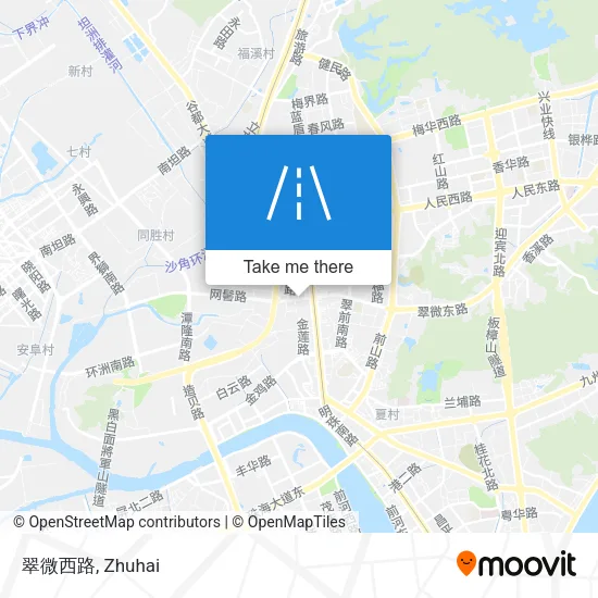 翠微西路 map