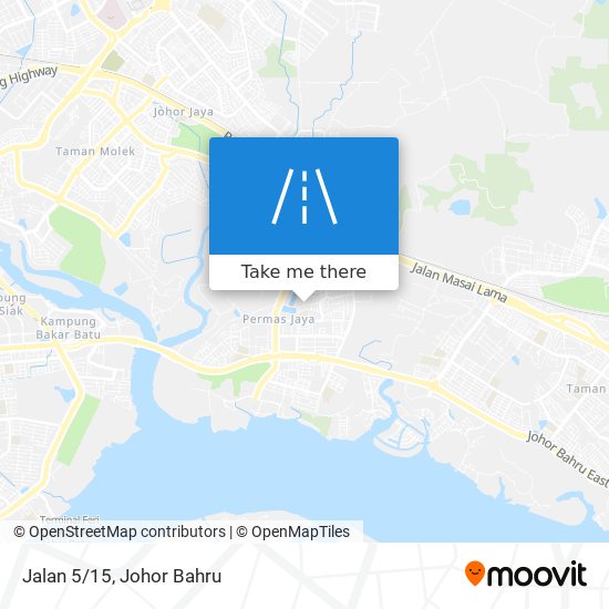 Jalan 5/15 map