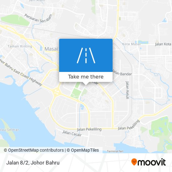 Jalan 8/2 map