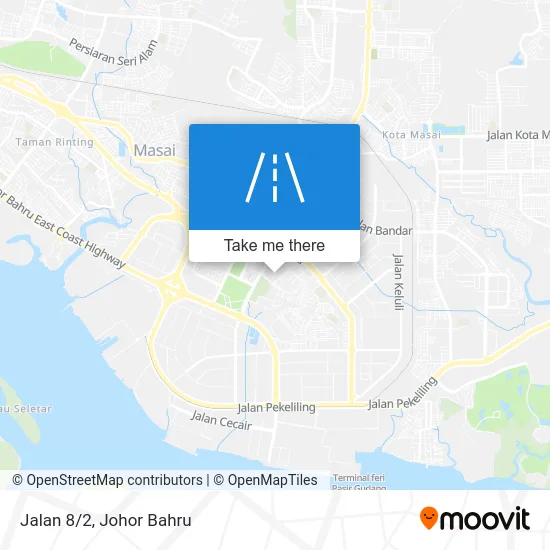 Jalan 8/2 map