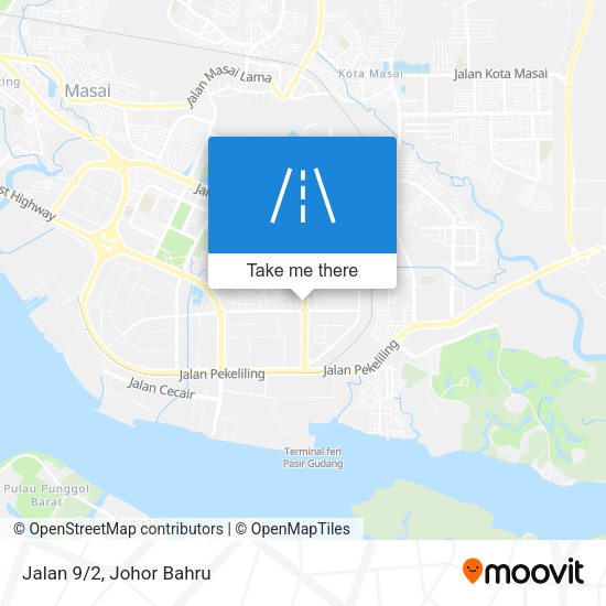 Jalan 9/2 map