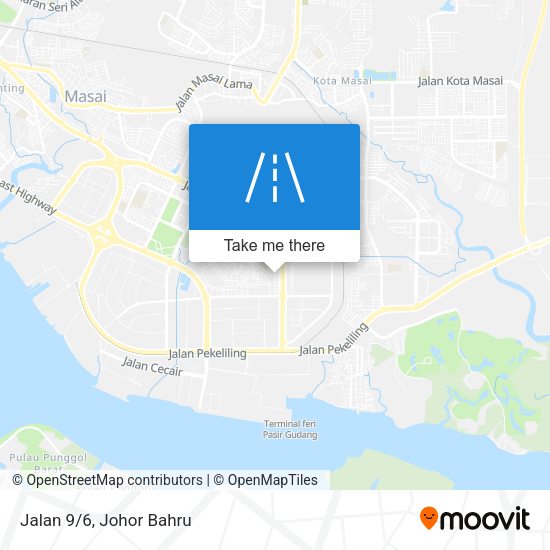 Jalan 9/6 map