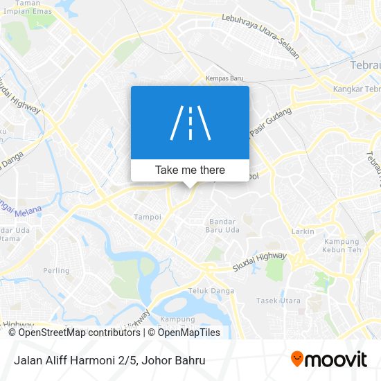 Jalan Aliff Harmoni 2/5 map