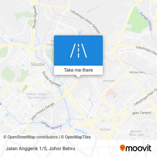 Jalan Anggerik 1/5 map