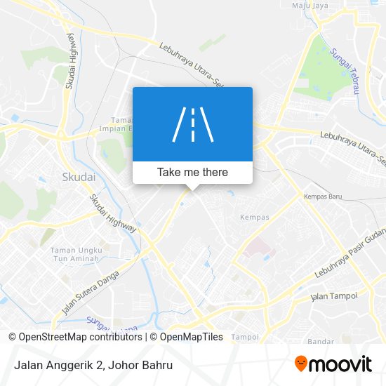 Jalan Anggerik 2 map