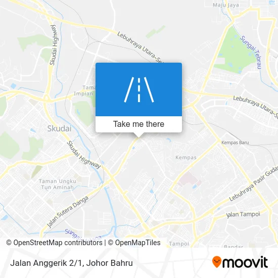 Jalan Anggerik 2/1 map