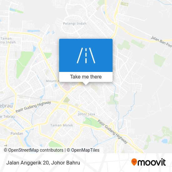 Jalan Anggerik 20 map
