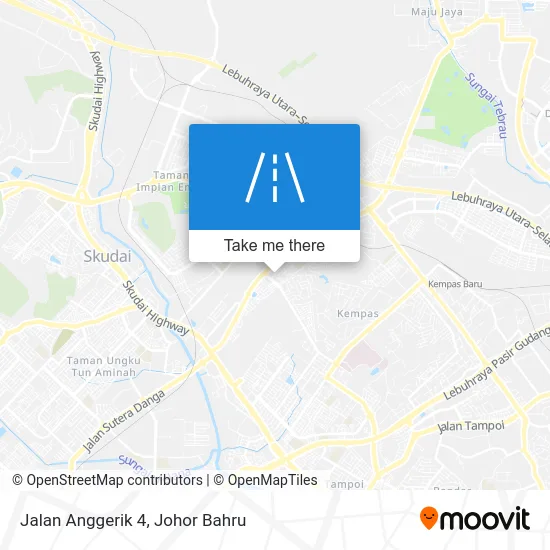 Jalan Anggerik 4 map