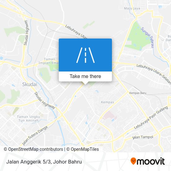 Jalan Anggerik 5/3 map
