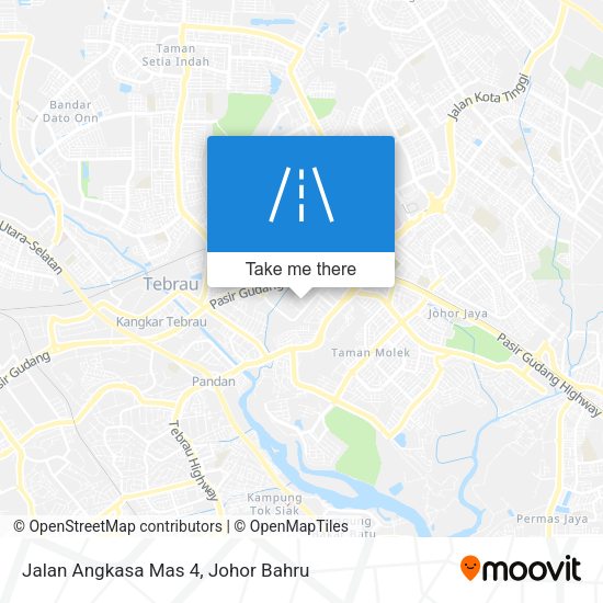 Jalan Angkasa Mas 4 map