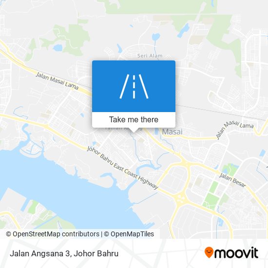 Jalan Angsana 3 map