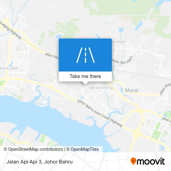 Jalan Api-Api 3 map