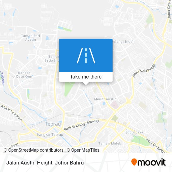 Jalan Austin Height map